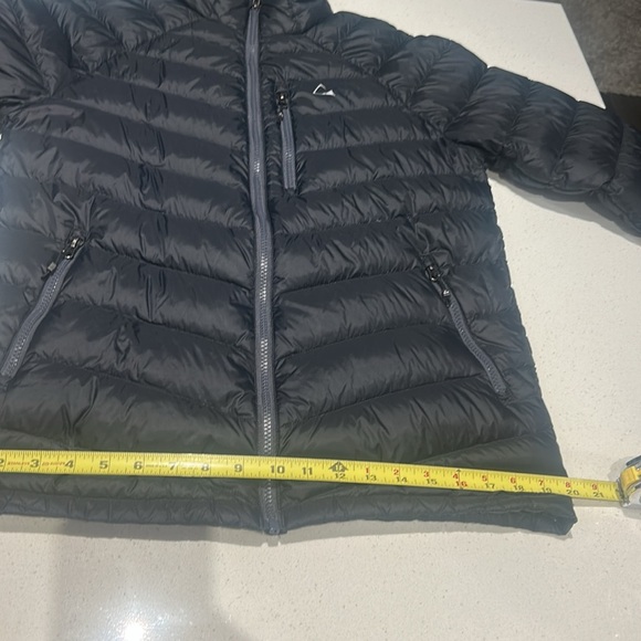 Paradox Quilted Down Jacket Womens S Black Duck Fill Full Zip Outdoor - Picture 5 of 13